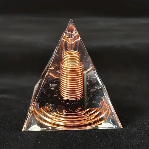Spiral copper wire orgonite - uk,
