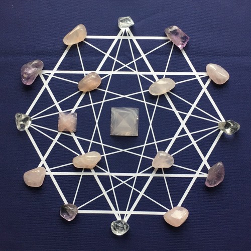 Law attraction crystal - of,