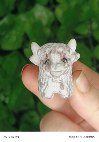 Mini crystal highland - highland, cow