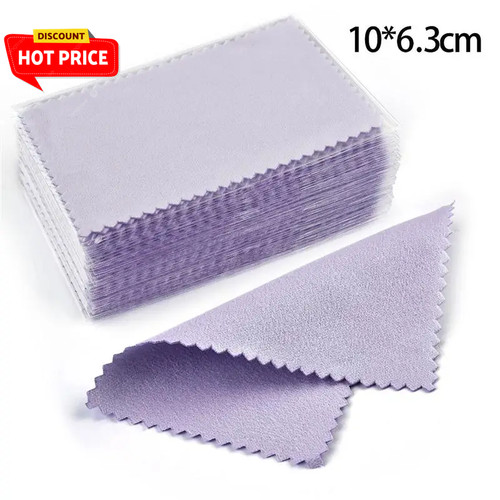 50pcs jewelry polishing cloth - 50pcs,