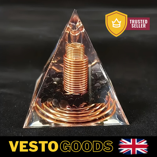 Spiral copper wire orgonite - uk,