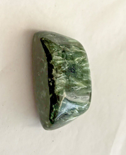 Seraphinite polished stone - seraphinite,