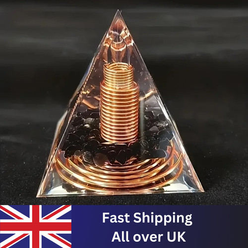 Spiral copper wire orgonite - uk,